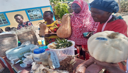 farmers selling produce